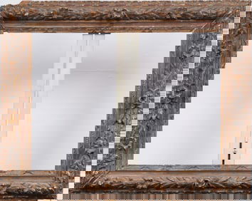 Incredible Hand Carved Wood Old Master Oil Painting Frame