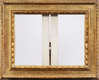 Antique Hand Carved Italian Old Master Oil Painting Giltwood Carved Frame Sotheby's Provenance