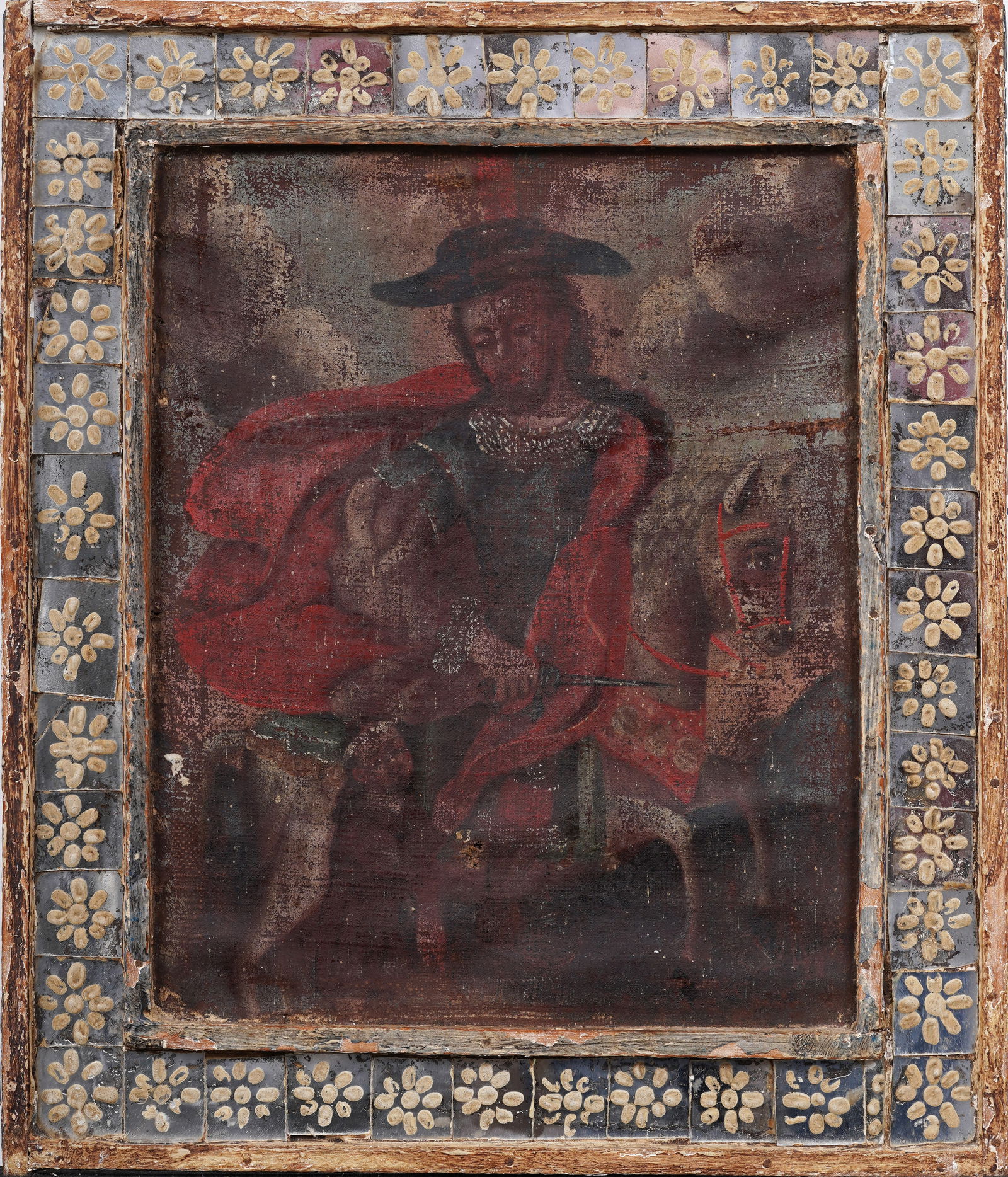 Antique Old Master European Portrait Framed Oil Painting (1 of 5)