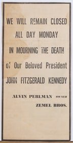 Historic John Franklin Kennedy Assassination Newspaper