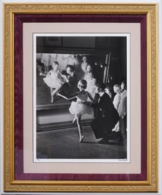 Alfred Eisenstaedt (1898-1995) "First Lesson at Truempy Ballet School, Berlin," Signed Photograph