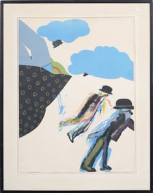 Allen Jones (Born 1937) Important English Modernist Abstract Figurative Signed Numbered Print