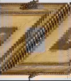 Goerge F. Of Antique American Important and Rare Gold Leaf Oil Painting Frame