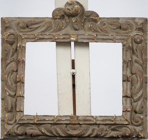 Antique Hand Carved Art Nouveau Oil Painting Frame