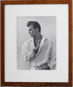 Bruce Weber (b1946) American Photographer for Calvin Klein Framed Original Male Portrait Photograph