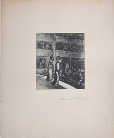 Glenn O. Coleman 1887–1932 Antique American Modernist Ashcan School Print