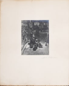 Glenn O. Coleman 1887–1932 Antique American Modernist Ashcan School Print