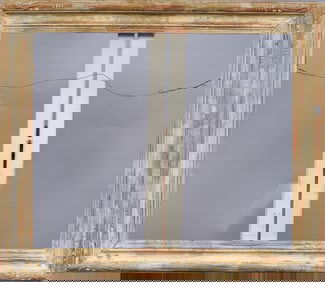 Newcomb Macklin Antique American Impressionist Wide Carved Wood Oil Painting Frame For 20x24