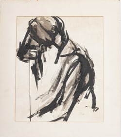 Vintage American Abstract Expressionist Signed Painting