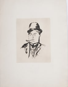 Maurice de Vlaminck (1876 - 1958) Modernist Portrait Print