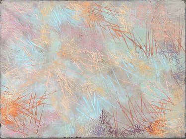 Fredric Karoly (1898 - 1987) Important Hungarian American Modernist Abstract Oil Painting 950