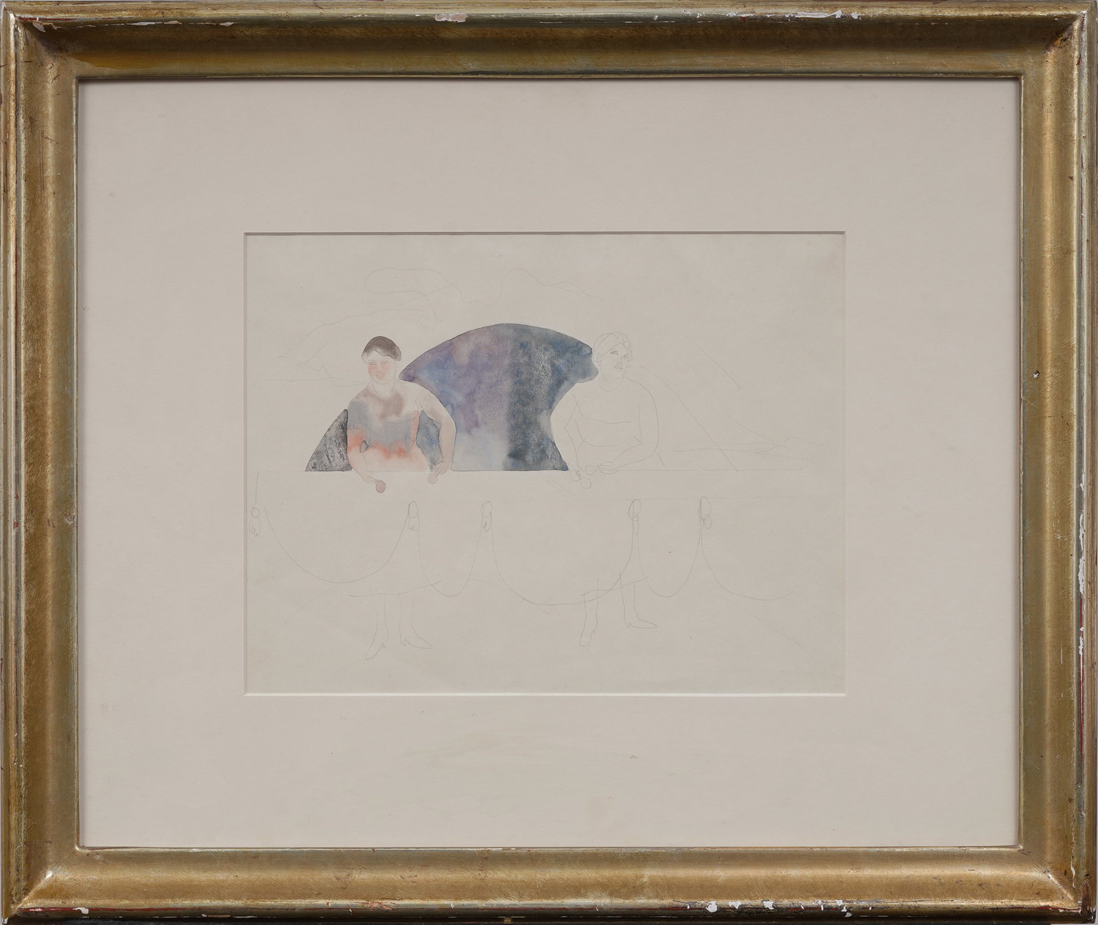 Charles Henry Demuth (1883 - 1935) Authentic Rare Early American Modernist Exhibited Painting (1 of 8)