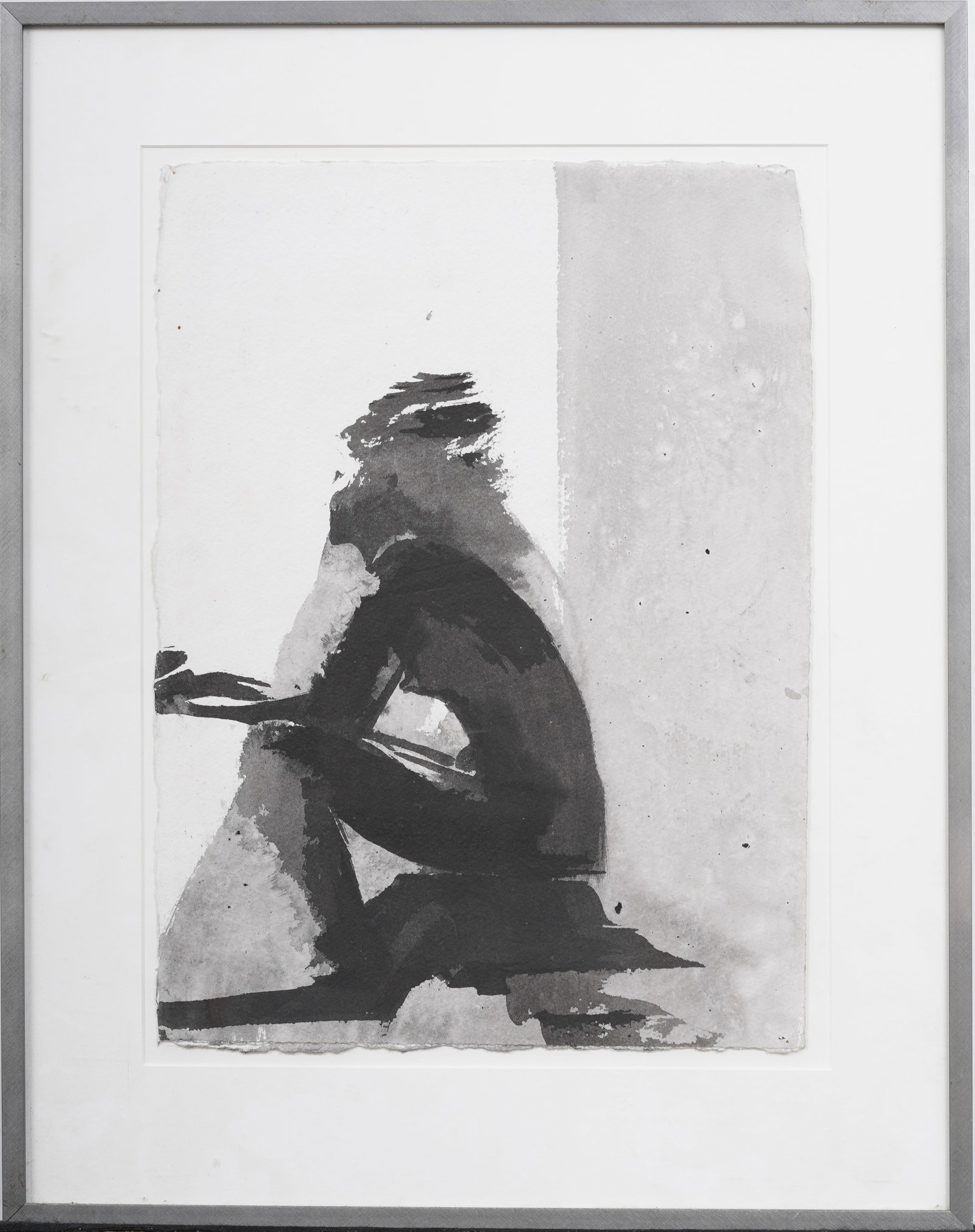 Matthew Kinney ( b. 1970) Signed Vintage American Modernist Mixed Media Painting: Mixed media modernist painting. Signed. Framed. Measuring 17 by 22 inches overall and 12 by 16 painting alone. Please see all images for condition. Size is measured and written on the back of the pain