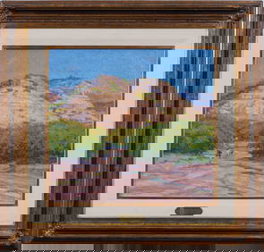 Ceferino Carnacini (1888 - 1964) Important Antique Exhibited Argentinian Impressionist Oil Painting (1 of 14)