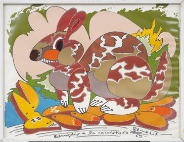 Luis Fernando Benedit (1937 - 2011) Important Argentinian Contemporary Modernist Painting (1 of 7)