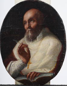 Antique European Old Master Religious Portrait Oil Painting (1 of 5)