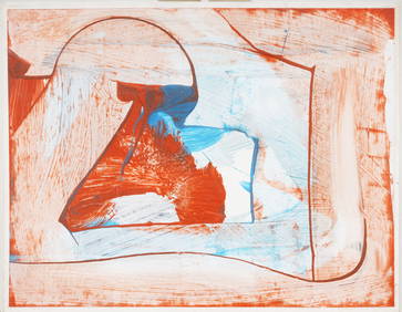 Ernest Briggs (1923 - 1984) Signed Mid Century Modern Abstract Expressionist Oil Painting (1 of 3)