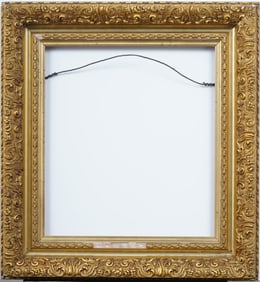 Antique American Gold Giltwood Oil Painting Frame