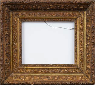 Antique American Gold Giltwood Oil Painting Frame