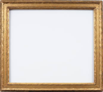 Newcomb Macklin Large Antique American Oil Painting Frame Fits 28 by 32 Inch Art: Antique American oil painting frame. Measuring 34 by 38 inches overall and 28.25 by 32.25 rabbet. Please see all images for condition. Size is measured and written on the back of the painting. The fir