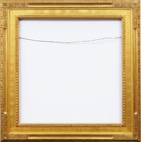 Large Vintage American Gold Giltwood  Painting Frame Fits 34 by 34 Inch Artwork