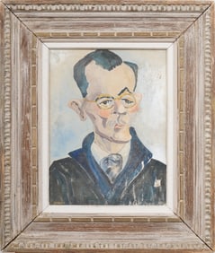Gertrude Ryder Bennett (1901-1982) Important Exhibited New York Portrait