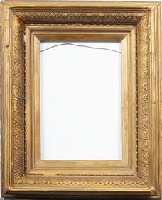 Antique American Gold Giltwood Landscape Oil Painting Frame Fits 10x14 Inch Art