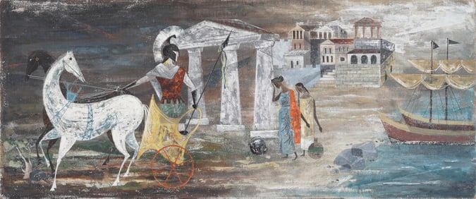 Alice Rose and Martin Provensen Listed Large Childrens Book Antique Illustration Painting