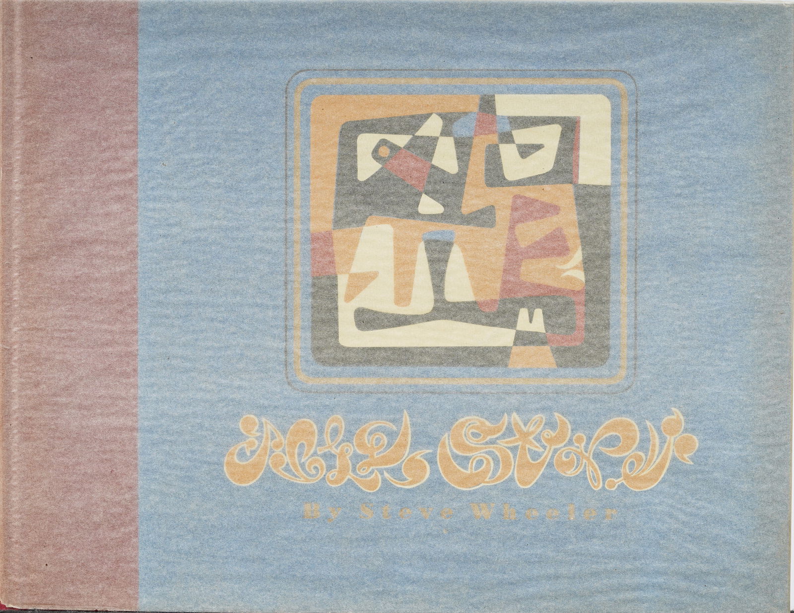 Extremely Rare Steve Wheeler "Hello Steve" Modernist Abstract Art Book with Prints (1 of 9)