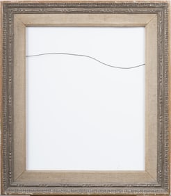 Vintage American Modernist Abstract Oil Painting Frame Fits Standard 20 by 24 Inch Art