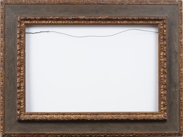 Antique American Modernist Oil Painting Frame Fits 20 by 30 Inch Artwork