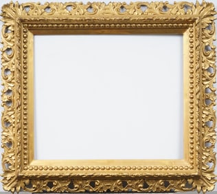 Antique American Original Impressionist Oil Painting Frame Fits 15 by 18 Inch Art