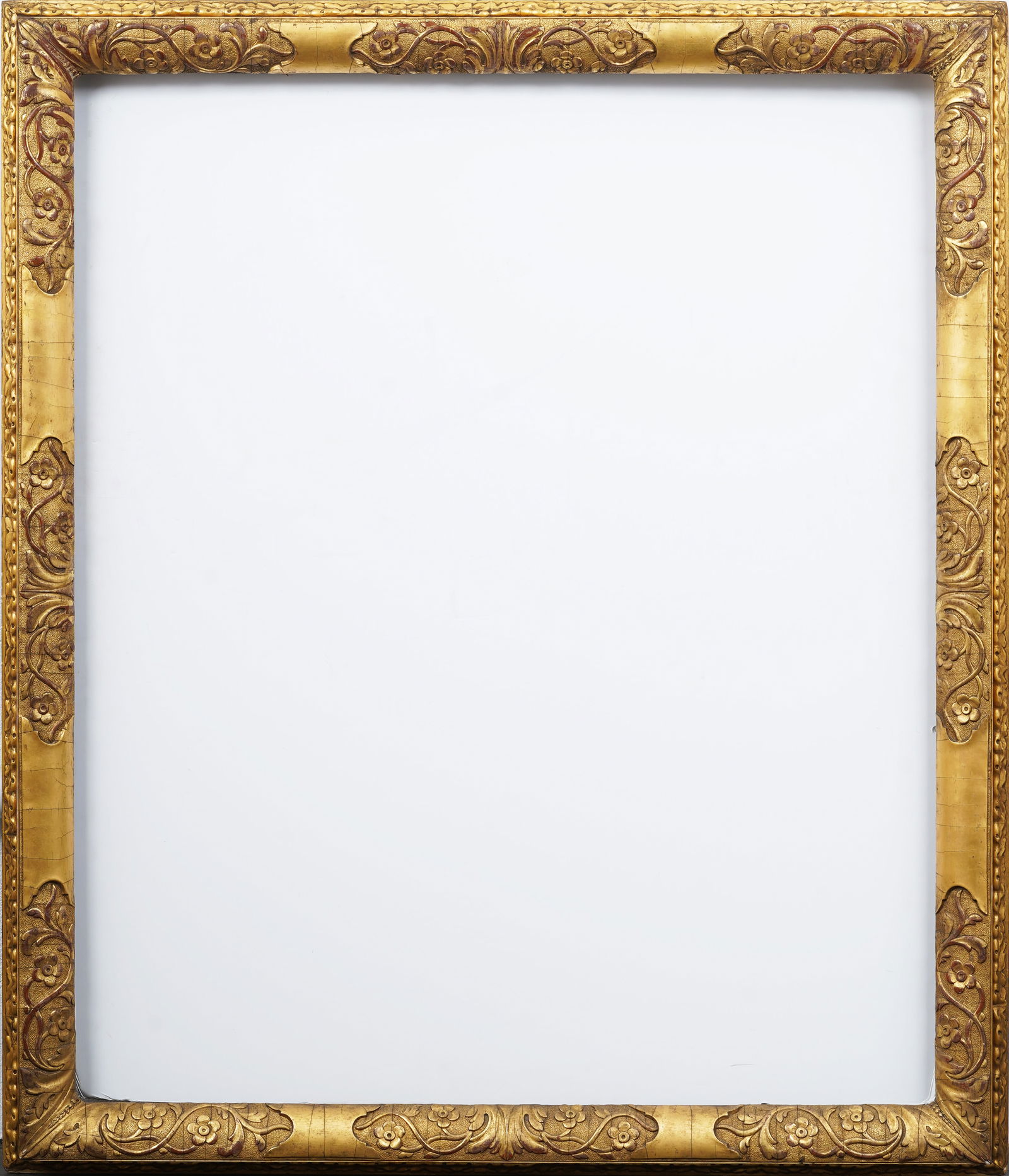 Monumental Antique American or European Gold Giltwood Original Oil Painting Frame (1 of 6)