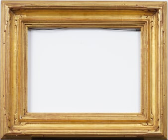 Delicately Carved American Impressionist Gilt Wood Painting Frame Fits 14" x 18" Artwork