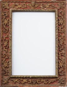 Fantastically Ornate European Carved Gilt Wood Old Master Oil Painting Frame
