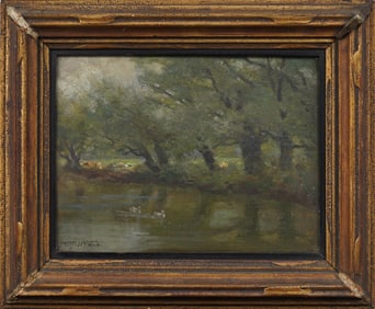 Frederic Marlett Bell-Smith (1846-1923) Antique Canadian Impressionist Framed Landscape Painting