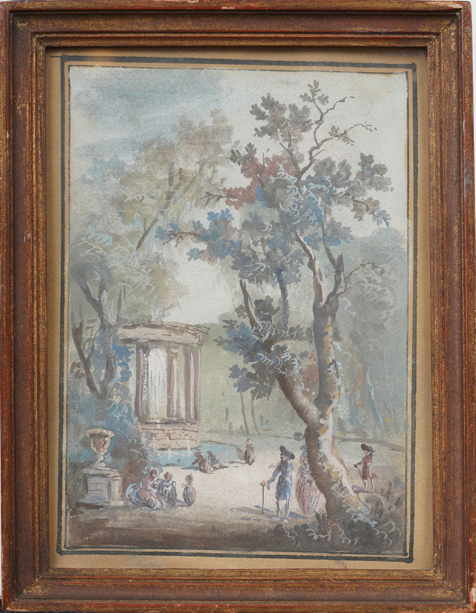 Antique French 18th/19th Century Framed Landscape Painting (1 of 7)