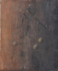 Vintage Modernist Still Life Signed Original Painting