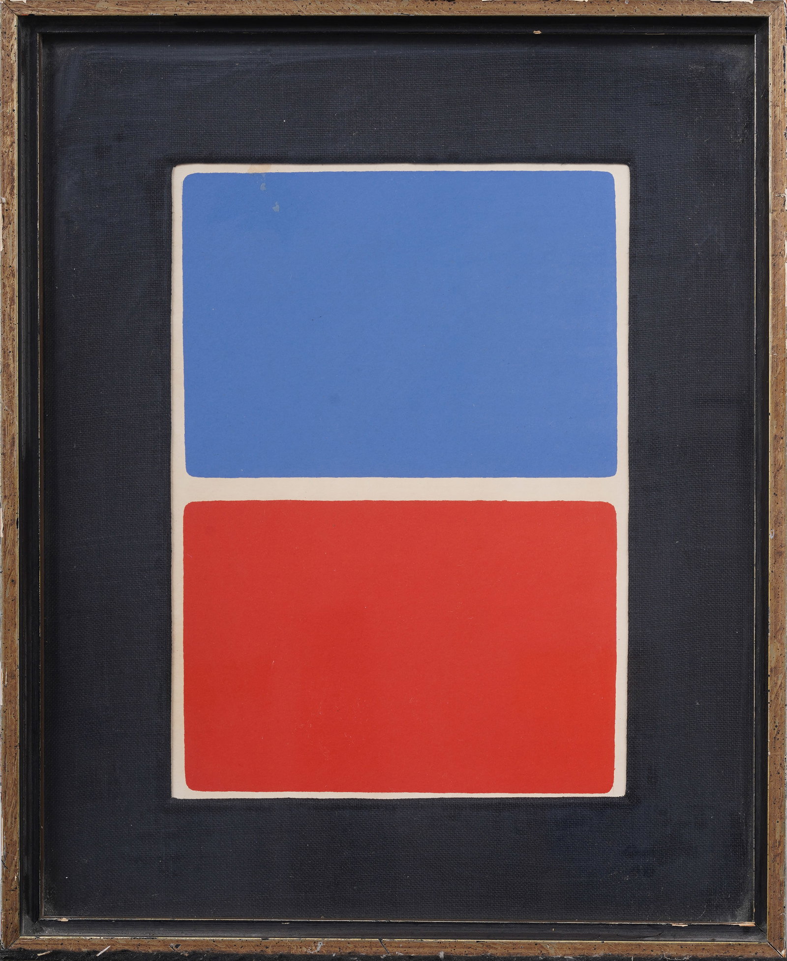 ELLSWORTH KELLY (American 1923-2015) A PRINT, "Blocks (Blue and Red)," CIRCA 1966, (1 of 4)