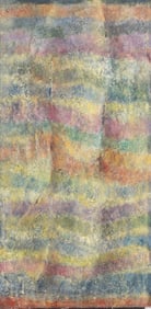 Elizabeth Shire "Faded Memory" Signed Vintage American Modernist Abstract Original Oil Painting