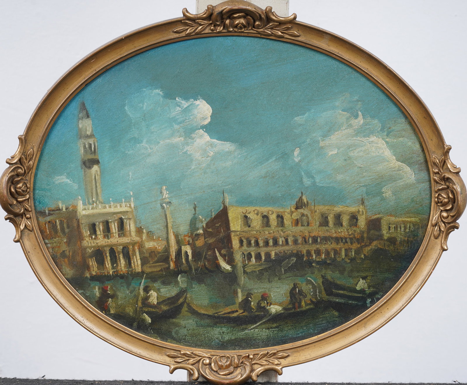 Antique Italian Venice Cityscape Framed Original Impressionist Oil Painting: Antique Italian venice impressionist oil painting. Oil on board. Framed. Measuring: 14 by 16 inches overall, and 11.5 by 14.5 painting alone. Please see all images for condition. Size is measured and 