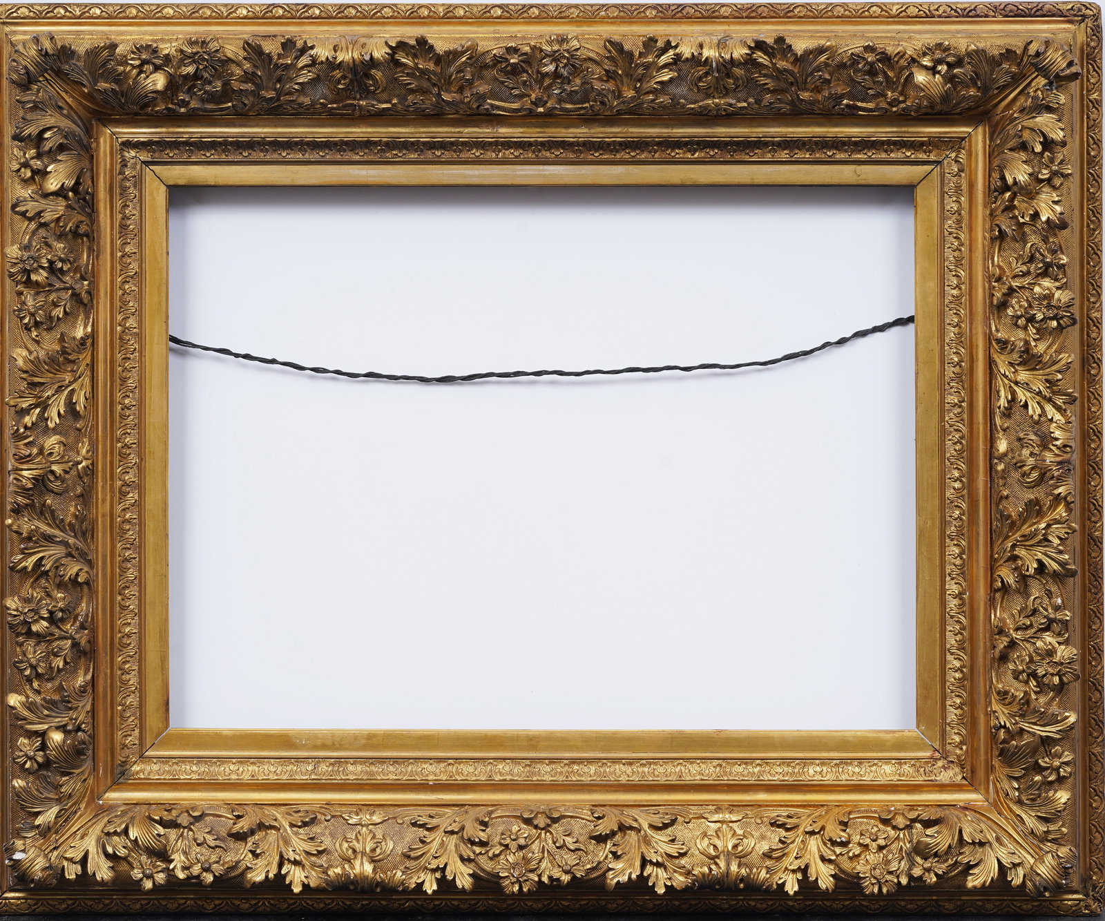 Antique Large Barbizon School French Impressionist Oil Painting Frame Fits 22x30 Art (1 of 8)