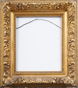 Antique American Gitlwood Impressionist Barbizon Style Oil Painting Frame Fits 15x18 Art