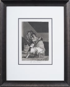 Francisco Jose De Goya Y Lucientes (1746 - 1828) Vintage Framed Print