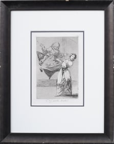 Francisco Jose De Goya Y Lucientes (1746 - 1828) Vintage Framed Print