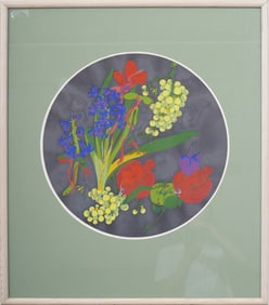 Leis, Malle (Estonian, 1940-2017), Liiliad LXXVIII, 1979, serigraph on paper, Limited Edition Print