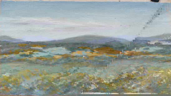 Vintage American Impressionist Signed Landscape Original Oil Painting: Vintage American oil painting. Oil on canvas. Measuring: 10 by 18 inches overall. Please see all images for condition. Size is measured and written on the back of the painting. The first size is the o