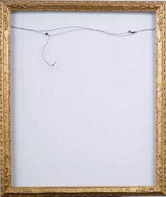 Newcomb Macklin Huge Antique American Arts and Crafts Giltwood Gold Impressionist Oil Painting Frame