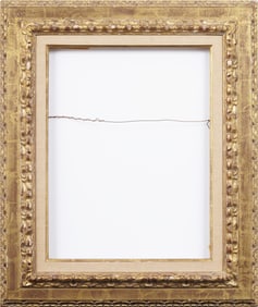 Fine Gold Leaf American Giltwood Wide Molding Oil Painting Frame