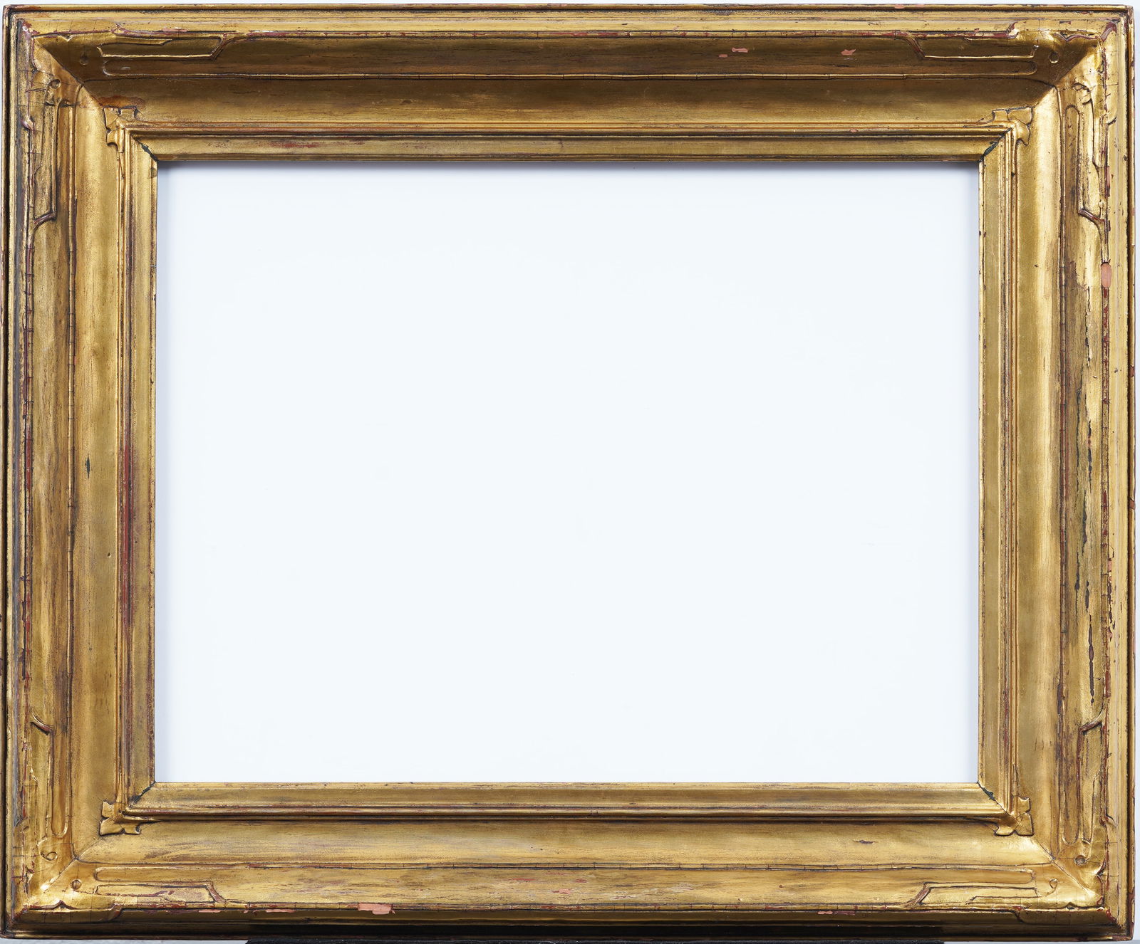 Newcomb Macklin Wide Taos Gold Leaf Giltwood Impressionist Oil Painting Frame Fits 16x21 Art (1 of 5)